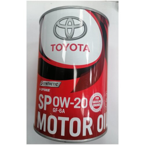 фото Toyota 0w20 sp/gf6a, 1l (масло моторное)