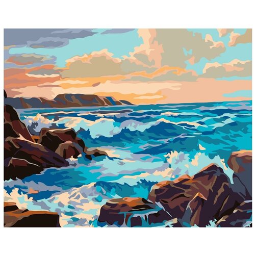 фото Картина по номерам, 60 x 75, pp07, "живопись по номерам", набор для раскрашивания, раскраска