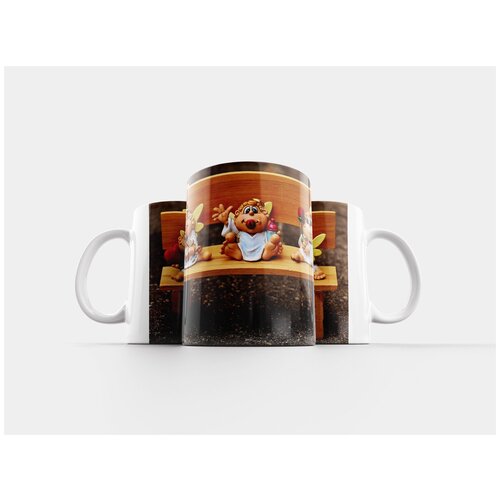 фото Кружка "ангел, персонажи, банк" 320 мл lotsprints