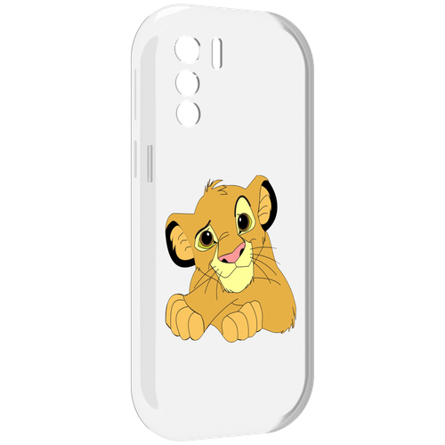 Чехол MyPads симба-красивый для UleFone Note 13P задняя-панель-накладка-бампер