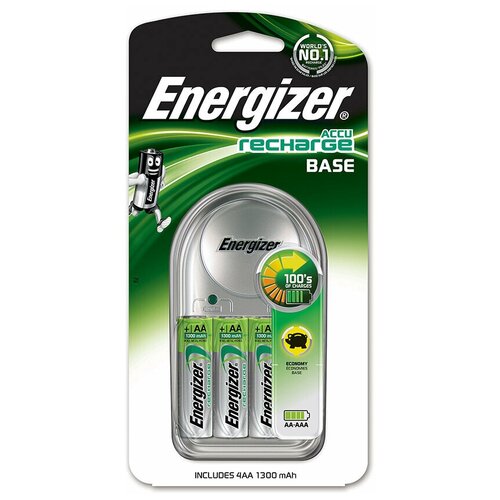 фото Energizer зарядное устройство chvc3 base eu + 4 nh15/aa 1300mah