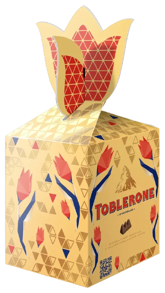 TOBLERONE шоколад молочный с медово-миндальной нугой 40 гр