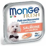 Влажный корм для собак Monge Fresh, лосось - изображение