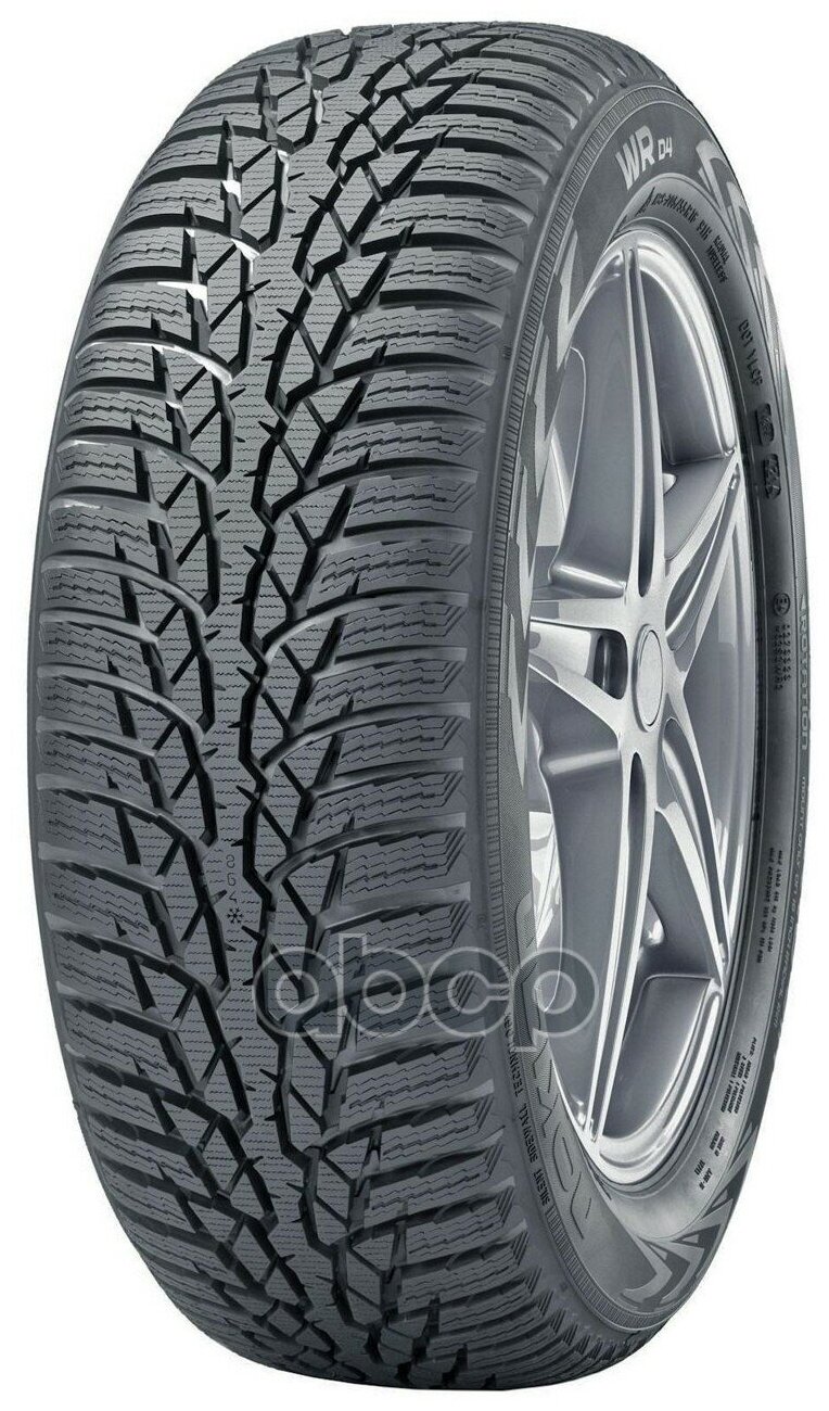 Зимние нешипованные шины Nokian Tyres WR D4 (215/60 R16 99H)