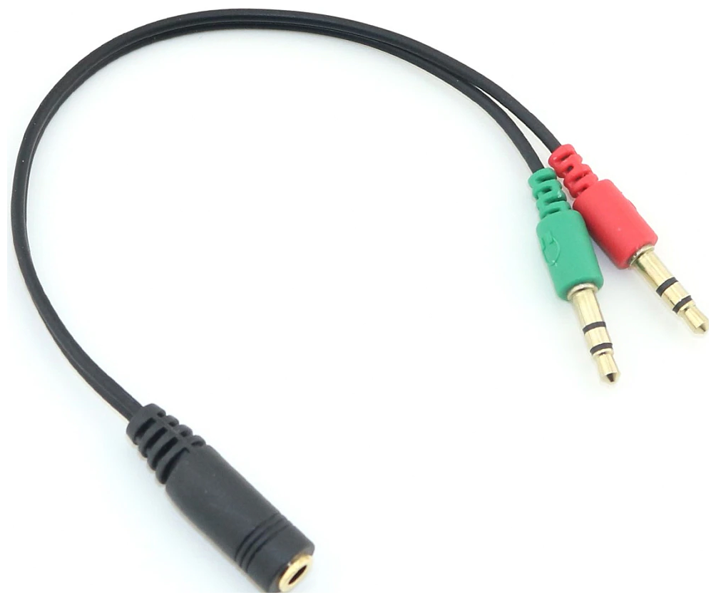 Адаптер PALMEXX Audio Jack 3.5mm (F) - 2*Jack 3.5mm (M)