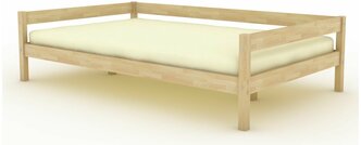 Кровать тахта "Берёзка 3" без покрытия, 90x190 см, ORTMEX