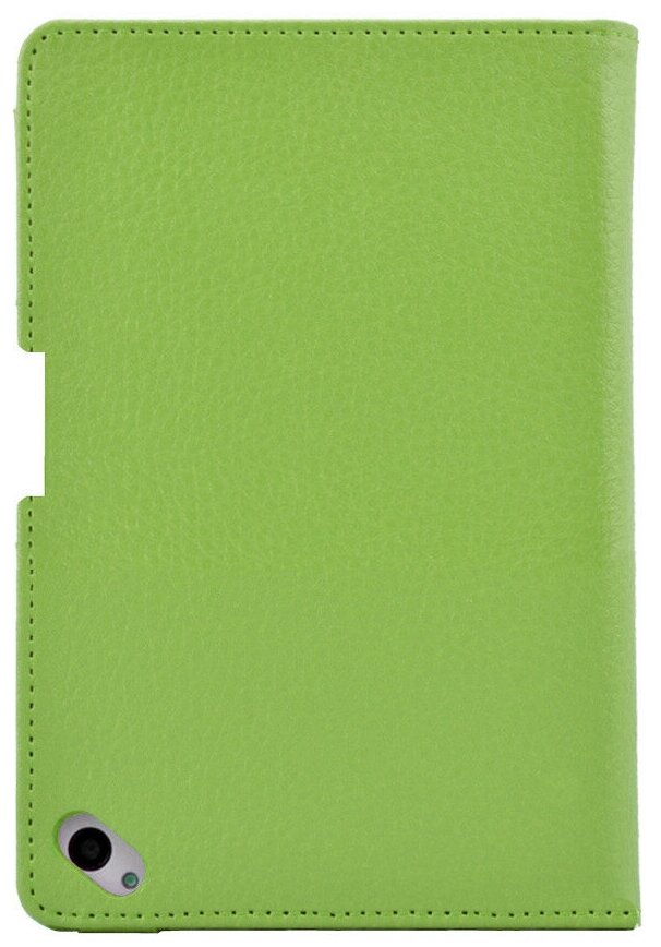 Чехол-обложка MyPads для PocketBook 650 Limited Edition / PocketBook 650 Ultra из эко-кожи закрытого типа с магнитной крышкой зеленый кожаный