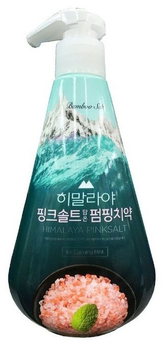 PERIOE, зубная паста с розовой гималайской солью Pumping Himalaya Pink Salt Ice Calming Mint 285 г