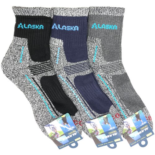 фото Комплект теплых мужских носков аляска укороченных (3 пары) alaska