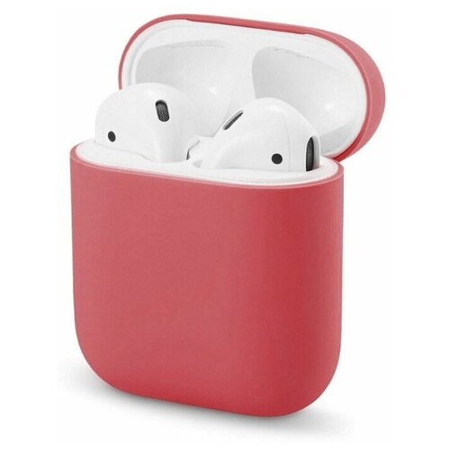 фото Силиконовый чехол для airpods 2 серия гибискус без бренда