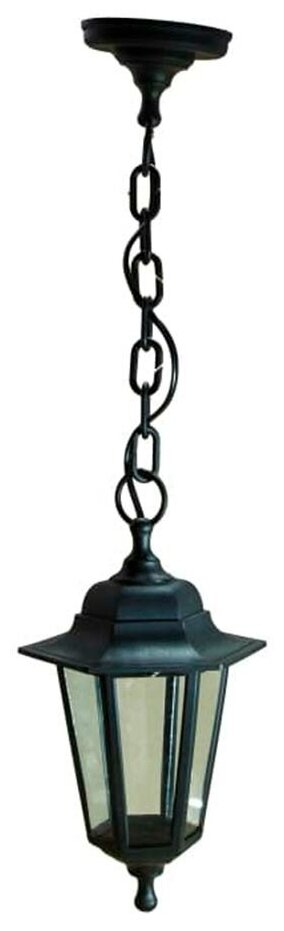 Светильник садово-парковый подвесной Svet Адель черный 150 мм E27 60 Вт IP44 (SV 0603-0007/2165)