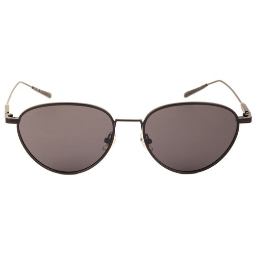 фото Солнцезащитные очки kaizi, овальные, оправа: металл, черный
