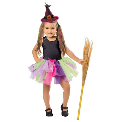Юбка-пачка, разноцветная (детская) (9809) 104-110 см коричневая юбка пачка для девочек с повязкой на голову детская юбка пачка на день рождения юбка пачка детский костюм на хэллоуин костюм л