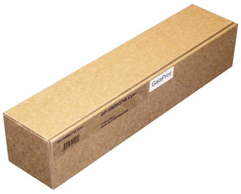 Тонер-картридж e-Line 106R03748 для Xerox VersaLink C7020 (Голубой, 16500 стр.)