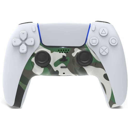 Декоративная панель для геймпада Playstation DualSense GAM-P5001 Камуфляж Зеленый Green Camuflage PS5 179000₽