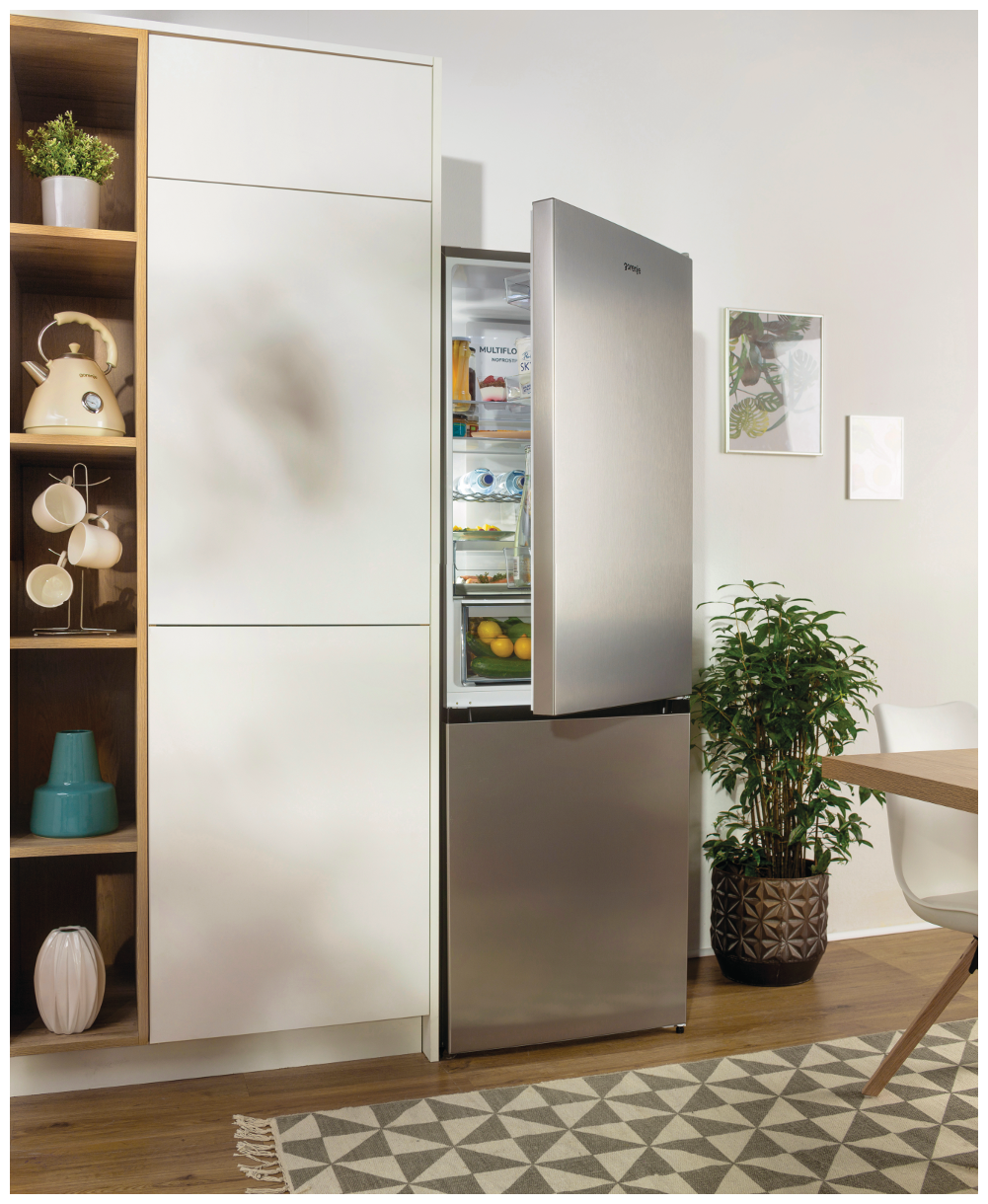 Холодильники GORENJE Холодильник GORENJE NRK6201PS4 - фотография № 9