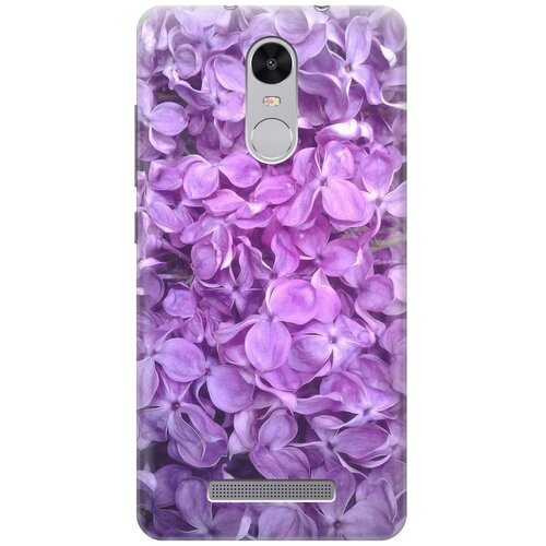 фото Силиконовый чехол на xiaomi redmi note 3 / note 3 pro / сяоми редми ноут 3 / ноут 3 про с принтом "цветы серени gosso