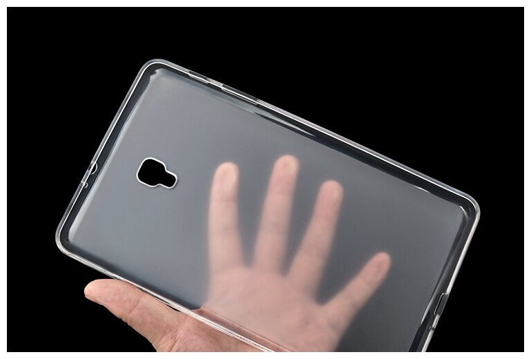 Чехол панель-накладка MyPads для Samsung Galaxy Tab A 8.0 (2017) SM-T380 / T380 / T385c ультра-тонкая полимерная из мягкого качественного силикон.