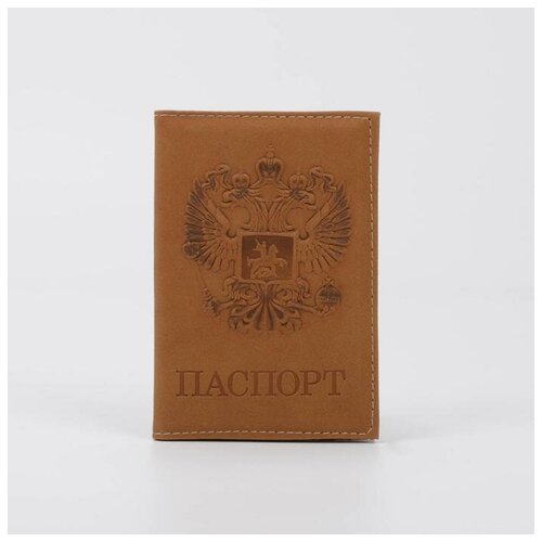 Обложка для паспорта LAVANDA 7096880, коричневый
