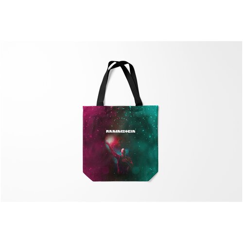 фото Сумка-шоппер / 40х40 см / рок / rammstein рамштайн z burnettie