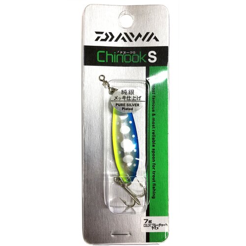 Блесна CHINOOK S 7g BLUE CHART YAMAME блесна daiwa chinook s 25 колеблющаяся 60 мм 25 г