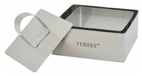 Набор форм для выпечки и выкладки с крышкой-прессом квадратные Vertex