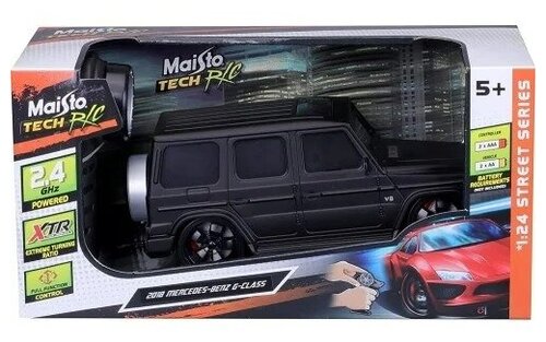 Машинка Maisto на радиоуправлении 1:24 2018 Mercedes-Benz G-Class 81526