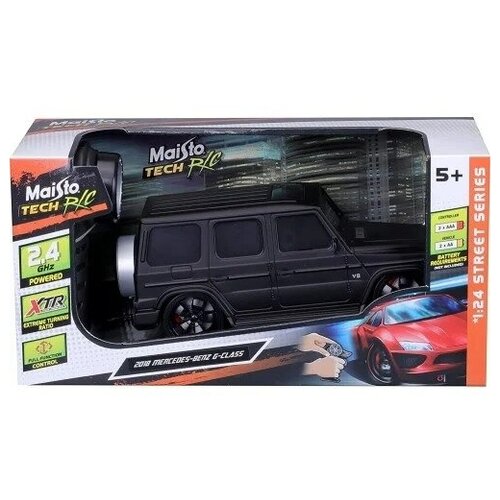 Машинка Maisto на радиоуправлении 1:24 2018 Mercedes-Benz G-Class 81526