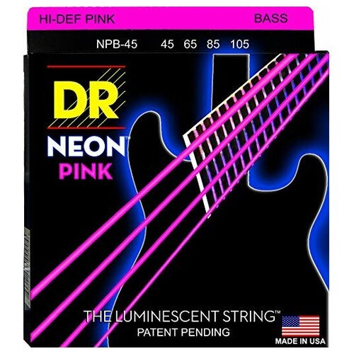 фото Струны для бас-гитары dr string npb-45