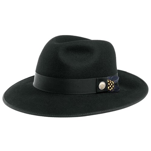 Шляпа Christys, размер 55, черный