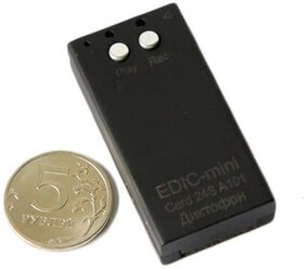 Диктофон EDIC-mini Card24S A101