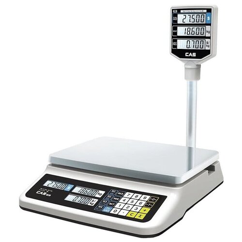 Торговые весы CAS PR-15P LCD с USB