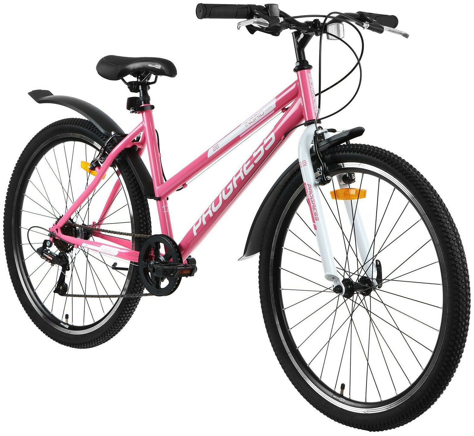 Велосипед 26" Progress Ingrid Low RUS, цвет розовый, размер 15"