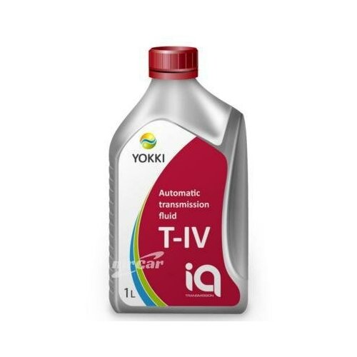 фото Yokki yca031001p масло трансмиссионное полусинтетическое iq atf t- iv 1л