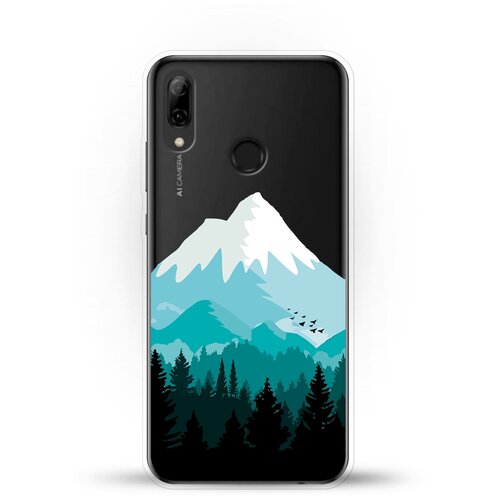 фото Силиконовый чехол снежные горы на huawei p smart (2019) andy & paul