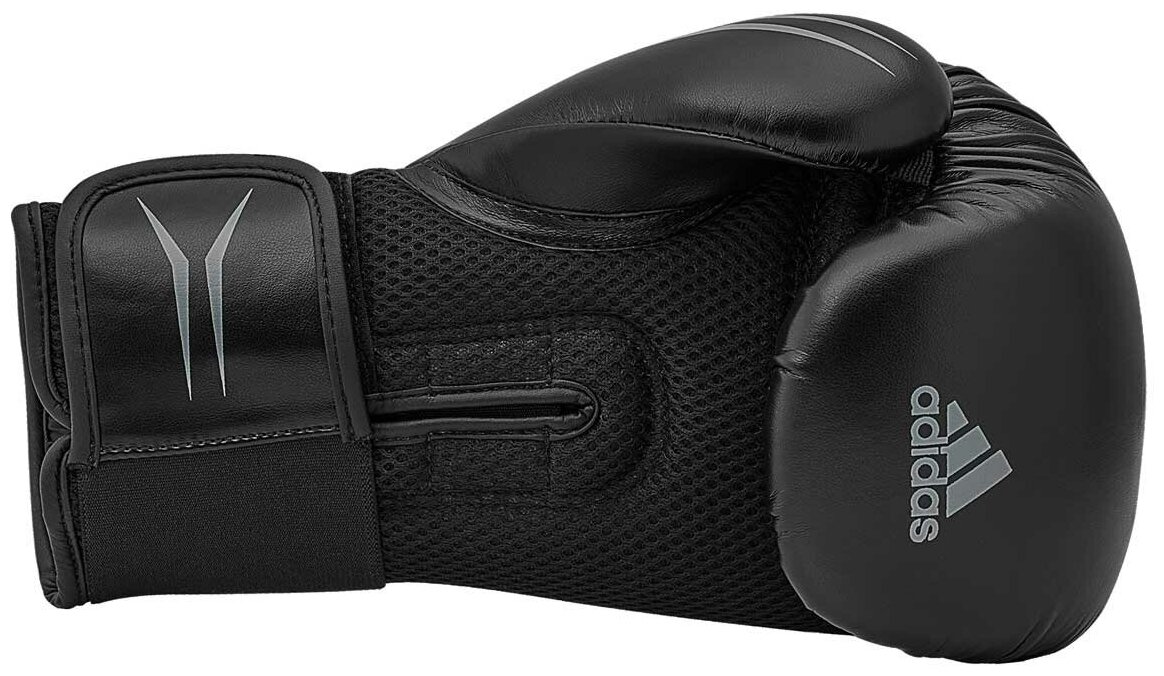 Перчатки боксерские Speed Tilt 150 черные, 14 унций Adidas - фото №3