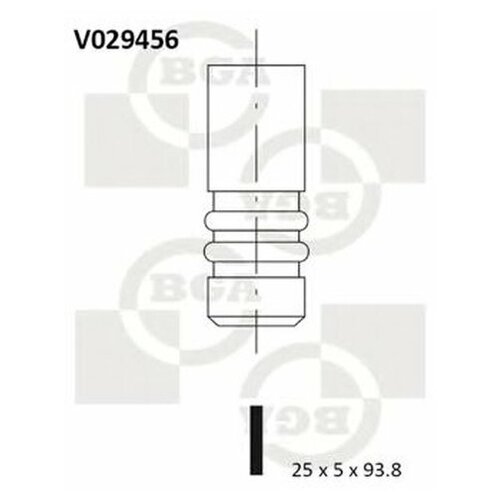 Выпускной клапан Bga V029456 yaopei 13242365 13368131 new pdc parking sensor reversing radar for opel astra j insignia meriva b 93191445 1235281 13326235