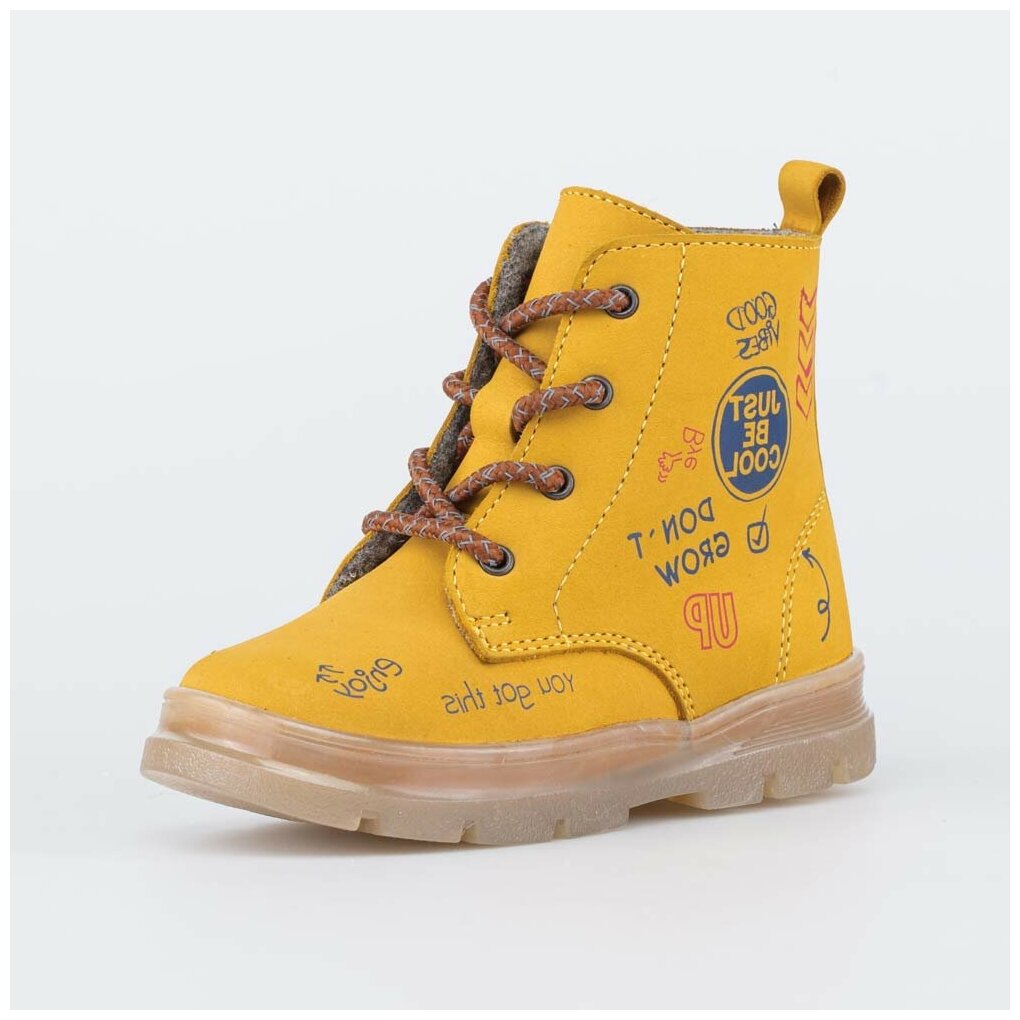 Ботинки КОТОФЕЙ размер 29 желтый
