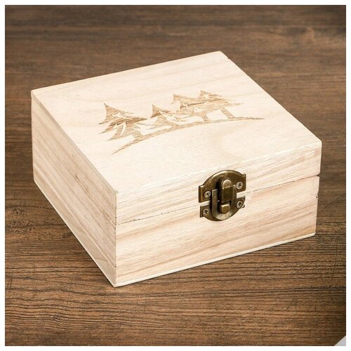 Market-Space Шкатулка дерево для росписи 