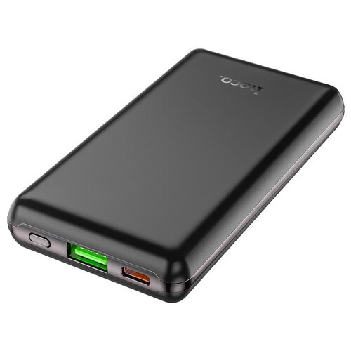 Универсальный Доп Аккумулятор 10000mAh Q7 HOCO выход 1 USB 18W 1 PD 20W вход Type-C черный 189000₽