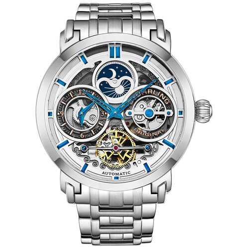 Наручные часы STUHRLING Legacy, серебряный наручные часы boss legacy серебряный