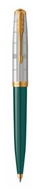 Ручка Parker шариков. 51 Premium (CW2169076) Forest Green GT M черн. черн. подар. кор.