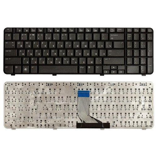 Клавиатура для ноутбука HP Compaq Presario CQ61 Pavilion G61 черная 940₽
