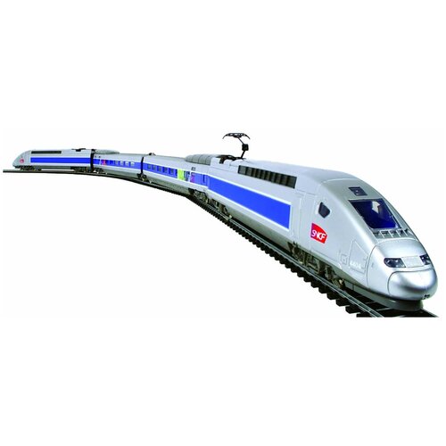 железная дорога mehano стартовый набор двухэтажного tgv ouigo Mehano железная дорога Скоростной поезд TGV POS, T111, H0 (1:87)