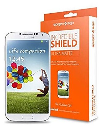 Набор защитных пленок SPIGEN для Galaxy S4 - Incredible Shield Ultra Matte - SGP10194