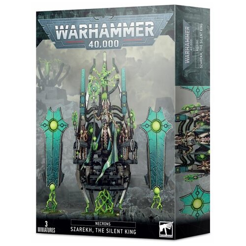 Warhammer 40,000. Necrons Szarekh The Silent King набор миниатюр для настольной игры warhammer 40000 necrons szarekh the silent king