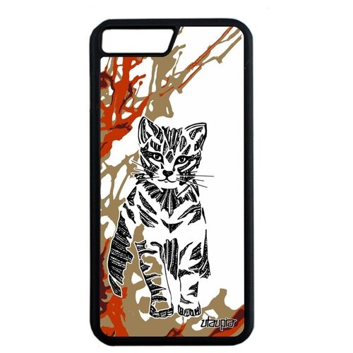 фото Качественный чехол на смартфон // iphone 7 plus // "кот" дизайн маленький, utaupia, цветной