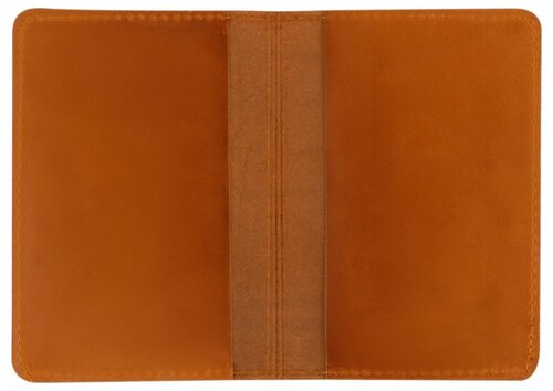 Обложка для паспорта Кожевенная Мануфактура, коричневый