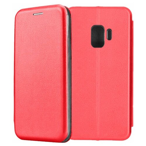 Чехол-книжка Fashion Case для Samsung Galaxy S9 G960 красный