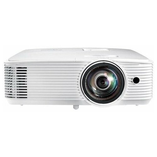 Optoma Проектор Optoma [X309ST] Full 3D; DLP, XGA (1024*768), 3700 ANSI Lm, 25 000:1, Короткофокусный TR 0,617:1; HDMI 1.4a x1; VGA (YPbPr/RGB) x1; Composite x1; AudioIN x1; VGA Out; Audio Out; USB-A power 1A; RS232; 10W x1; 3.0 кг. белый [E9PD7DQ01EZ1]